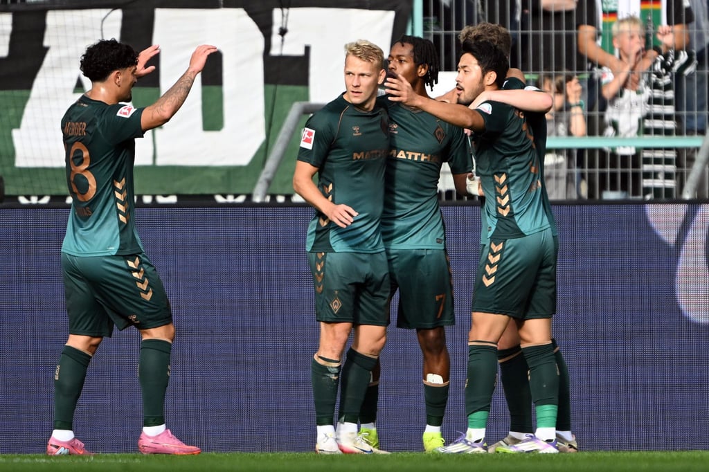 Werder nutzte die Abwehrschwächen Gladbachs gnadenlos aus
