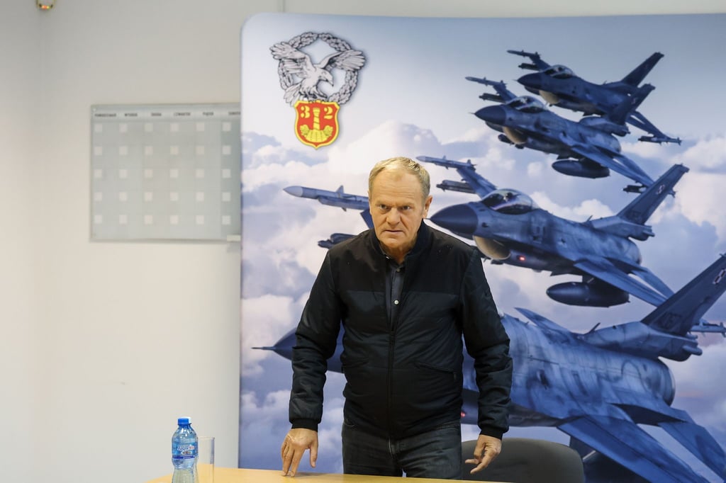 Polens Regierungschef Tusk glaubt nicht an Versehen der Russen - und lässt erneut Kampfjets aufsteigen. (Archivbild)