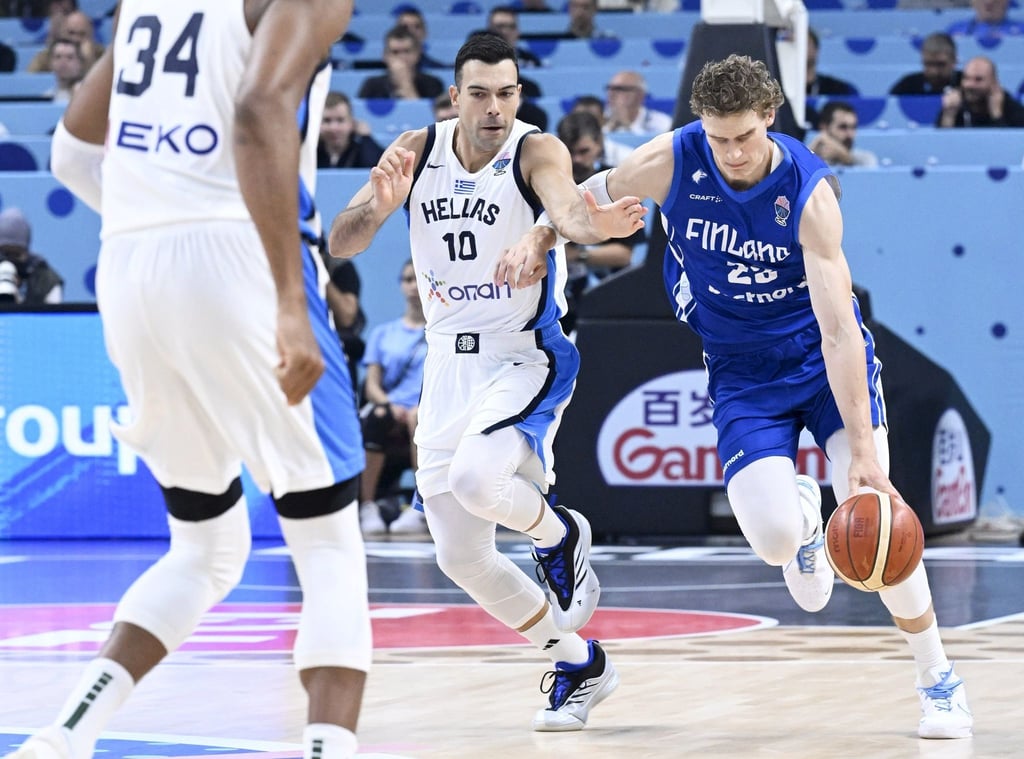 Finnlands Star Markkanen wurde von den Griechen attackiert.