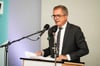 Bleibt Kreisvorsitzender der CDU Halle: Marco Tullner am Samstag bei der Kreisversammlung  