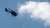 Ein Polizeihubschrauber suchte am Sonntag nach dem vermissten 45-Jährigen. (Symbolbild)