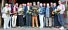 Die Nominierten und  Schirmherren des Bürgerpreises. In festlichem Rahmen wurde am Sonnabend der Ehrenamts-Pokal  verliehen. 