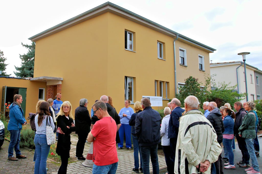Riesenandrang gab es zum Tag des offenen Denkmals am Knarrberg 26.