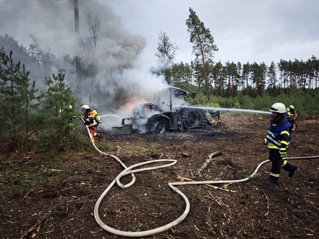 Ein Waldbrand konnte verhindert werden.
