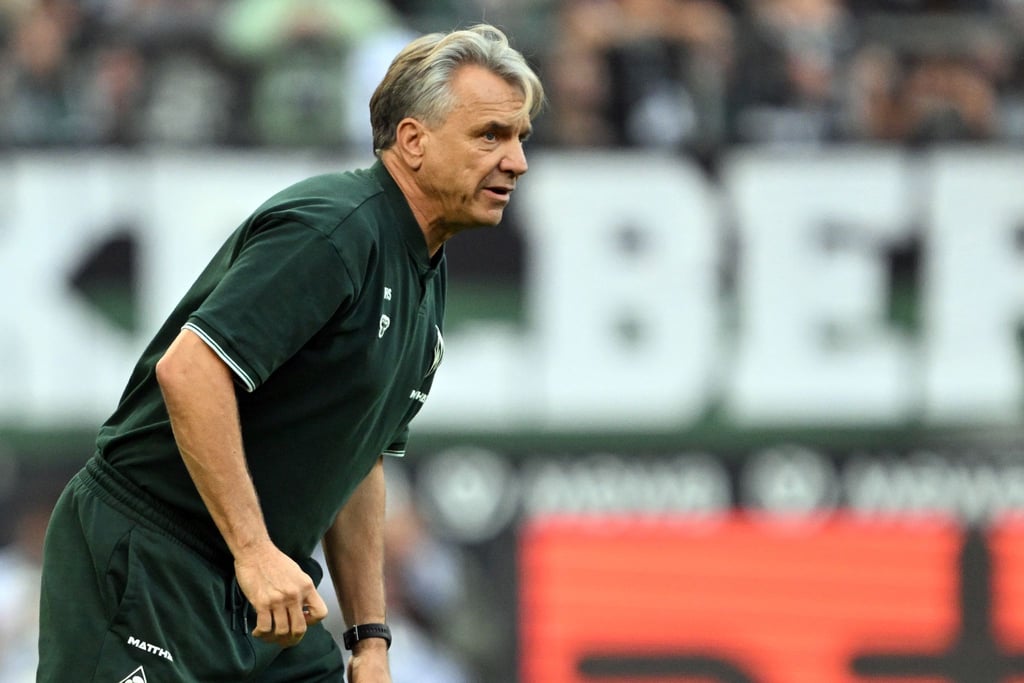 Werder-Trainer Horst Steffen.