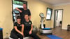 Christian Zeidler hat in Weißenfels ein neues Vimodrom-Fitnessstudio eröffnet. Die Coaches Anika Zeidler (r.) un d Jennifer Ho betreuen die Nutzer.