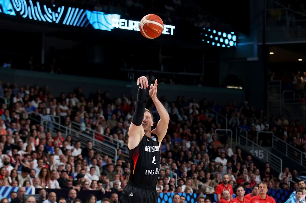 Jetzt auch Europameister: Andreas Obst beim EM-Finale in Riga gegen die Türkei.