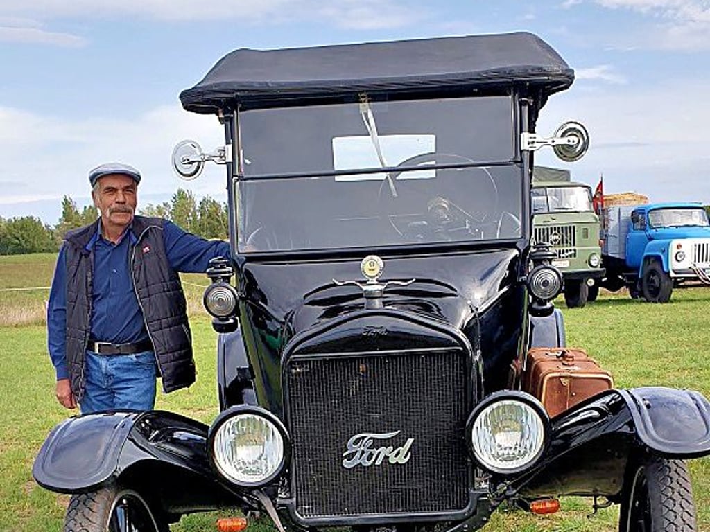Thomas Seifarth und sein ganz besonderer Oldtimer - ein Ford T-Modell.