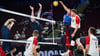 Die deutschen Volleyballer erfüllten die Pflichtaufgabe.