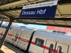 IC-Züge halten nur außerplanmäßig in Dessau, hier bei einer Umleitung. Die Landesregierung fordert für Sachsen-Anhalt bessere Anschlüsse im Fernverkehr – nur eines von vielen Bahn-Problemen im Land.