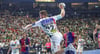 Lukas Mertens schlug beim Final4 der Champions League im Juni den FC Barcelona im Halbfinale 31:30 und warf dabei selbst zwei Tore. Am Donnerstagabend gibt es ein Wiedersehen.