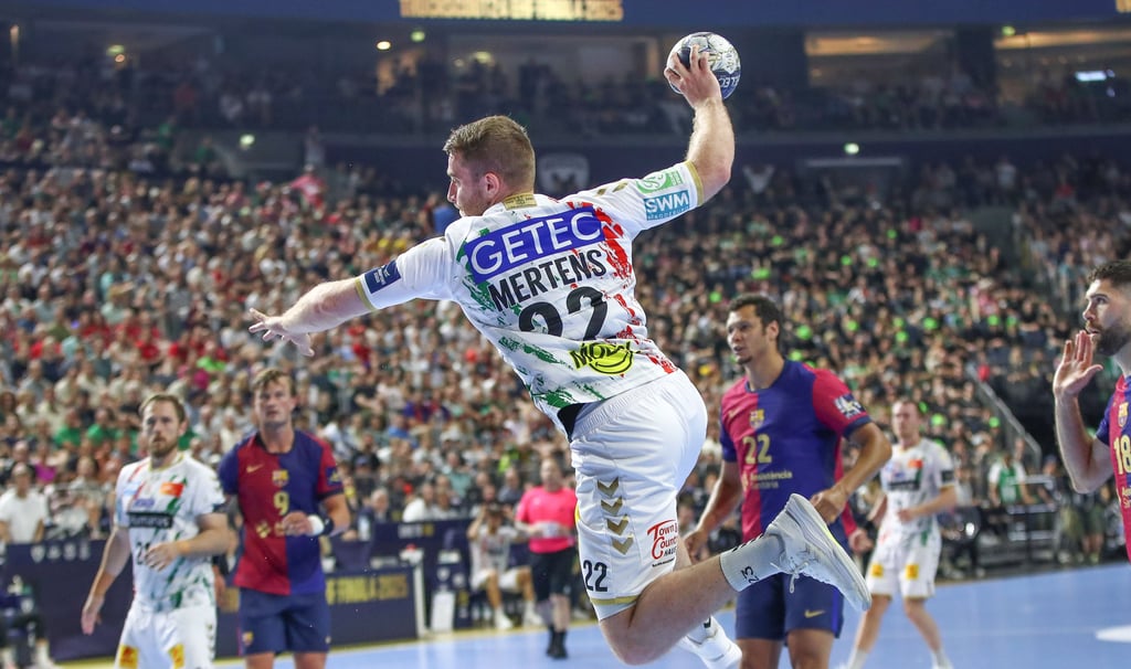Lukas Mertens schlug beim Final4 der Champions League im Juni den FC Barcelona im Halbfinale 31:30 und warf dabei selbst zwei Tore. Am Donnerstagabend gibt es ein Wiedersehen.