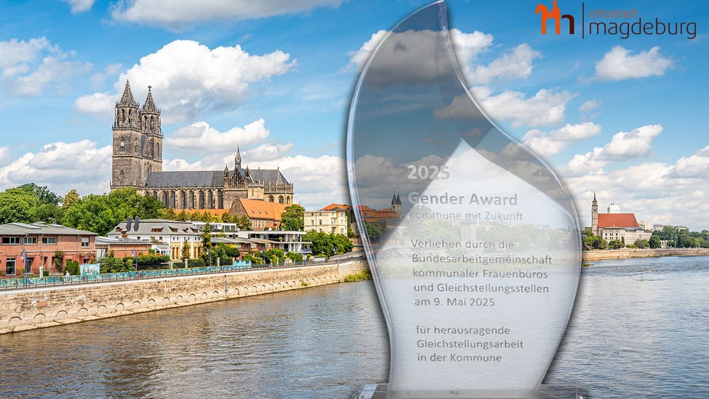 Magdeburg holt beim "Gender Award 2025" den ersten Platz.