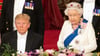 Trump war 2019 das erste Mal zum Staatsbesuch in Großbritannien und traf die Queen (Archivbild).