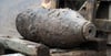 Eine Fliegerbombe, die bei Bauarbeiten entdeckt wurde. Jährlich werden deutschlandweit rund 5.000 Bomben geräumt.
