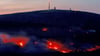 Wernigerode und der Harz kämpfen mit Folgen des Klimawandels - wie hier bei einem Waldbrand am Brocken im September 2024.