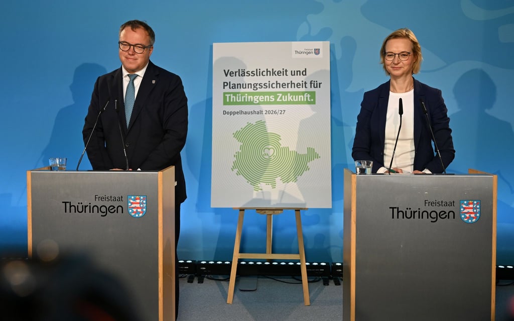 Thüringens Landesregierung legt den Haushaltsentwurf vor.