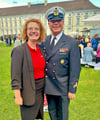 Vanessa Fröhlich aus Klötze war in Berlin beim Bürgerfest dabei. Dort traf sie Torsten Beinhauer von der Bundeswehr-Uni Hamburg. 
