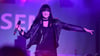 Hansefest 2025 in Gardelegen. Auf dem Programm steht auch eine Nena-Double-Show mit  Lena (Gabriele Susanne Kerner). 
