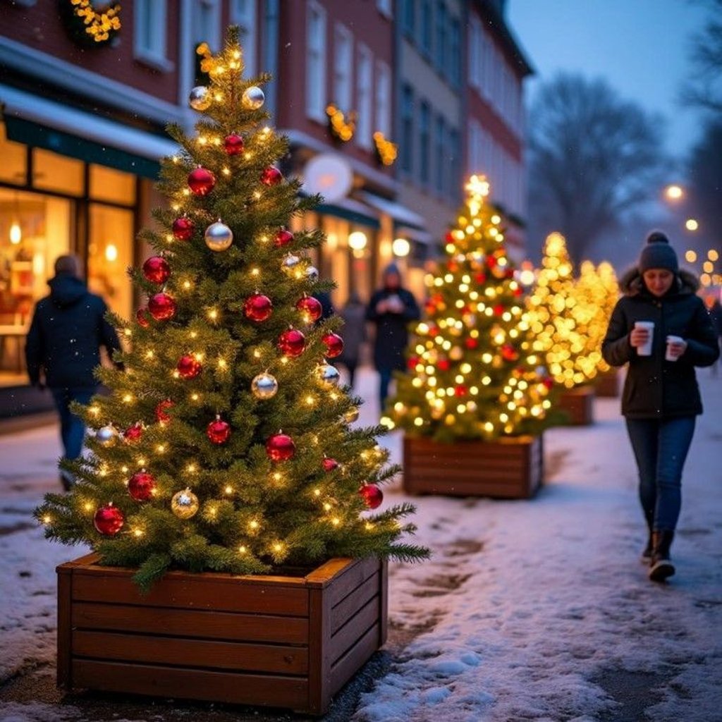 So soll die Schartauer Straße in vorweihnachtlichen Glanz getaucht werden.