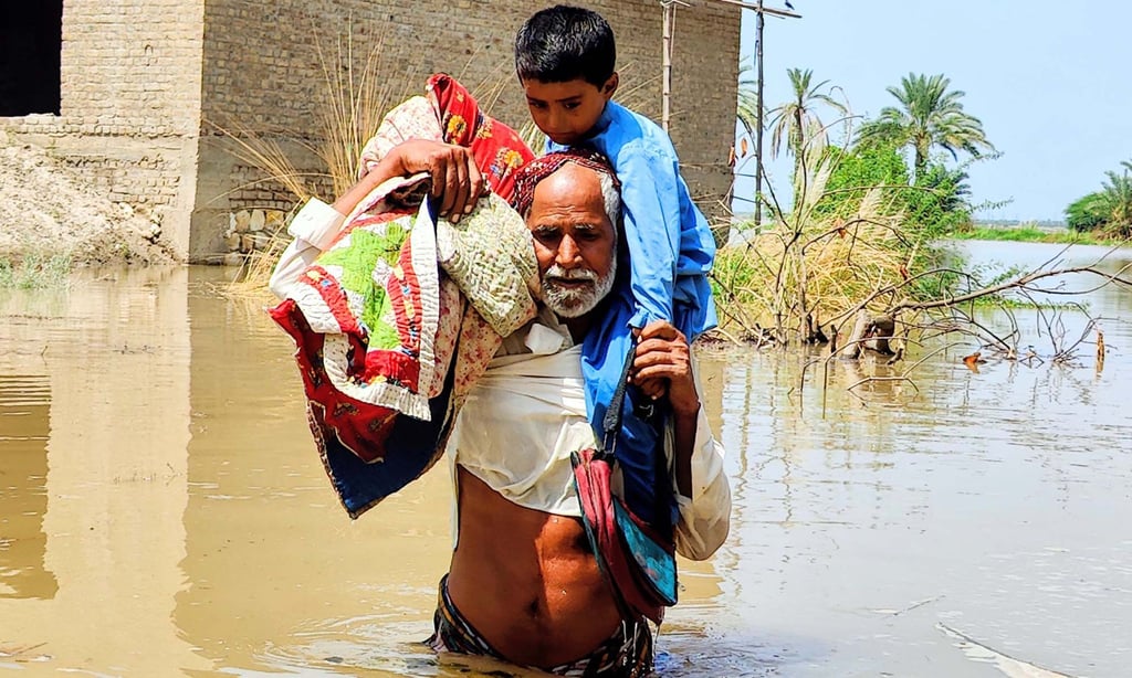 Unwetter in Pakistan