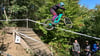 Beim Rosstrappendownhill in Thale erleben die Zuschauer die spektakulären Abfahrten hautnah.