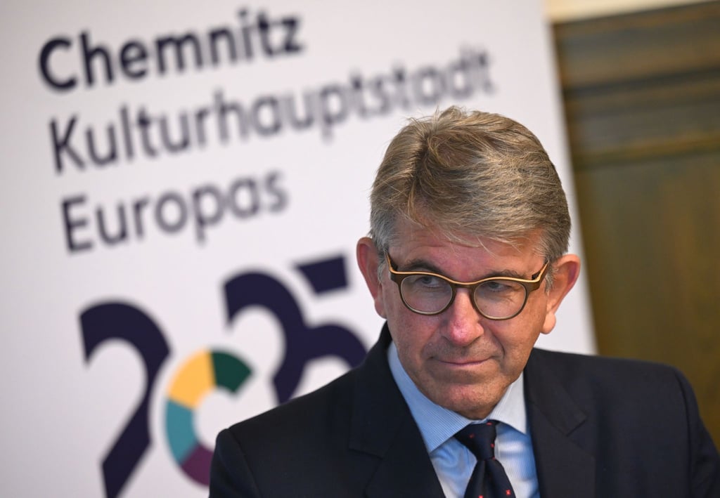 Kulturstaatsminister Wolfram Weimer lobte bei seinem Besuch Europas Kulturhauptstadt 2025 Chemnitz.