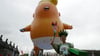 Schon beim ersten Staatsbesuch Trumps gab es Proteste. (Archivbild)