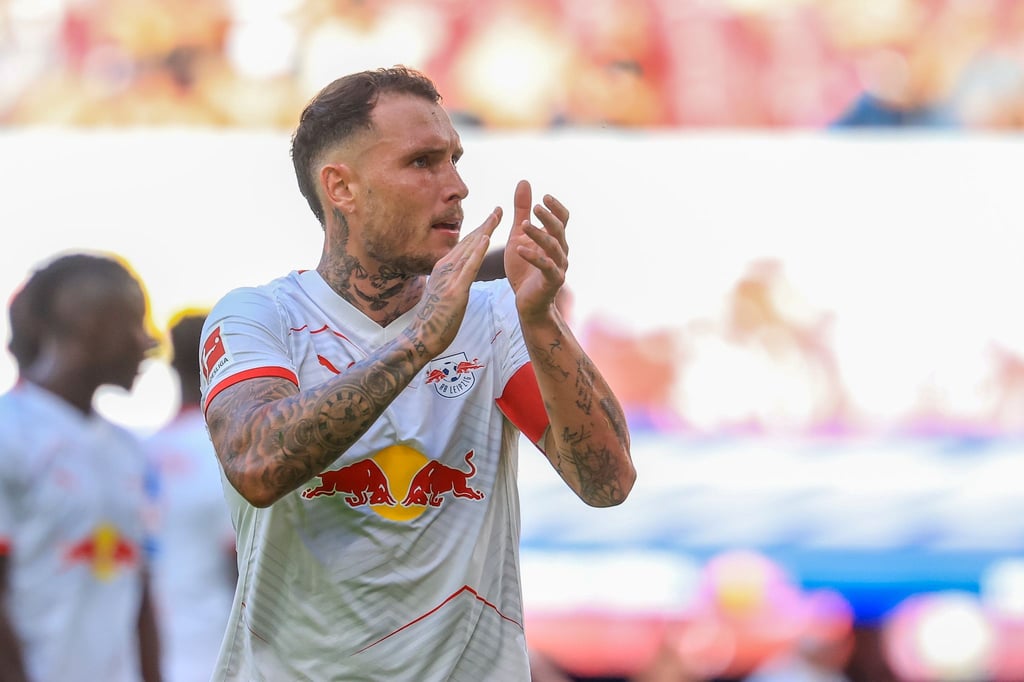 David Raum ist einer der zentralen Spieler bei RB Leipzig. (Archiv-Foto)