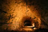 Blick in die unterirdische Anlage der ehemaligen Klosterwerke. Solche riesigen Hallen haben Häftlinge des KZ-Außenlagers in der Oesig ab Oktober 1944 vom sogenannten Walter-Hartmann-Stollen aus in den Eichenberg getrieben. Bis auf einen kleinen, 50 Meter langen Abschnitt sind diese Hohlräume verfüllt worden. 