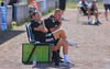 Müssen den Fokus ihrer Mannschaft zunächst auf Turbine Potsdam II richten: Nico Koch und Co-Trainerin Melissa Krakowski.