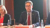 Halles Oberbürgermeister Alexander Vogt im Stadthaus