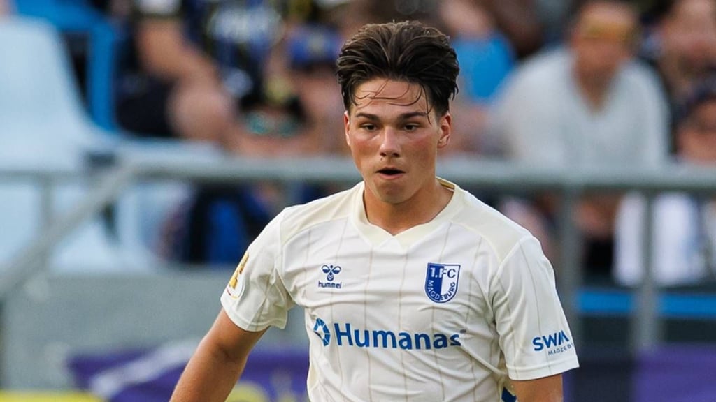 Dariusz Stalmach feierte in Bielefeld sein Startelf-Debüt für den FCM.