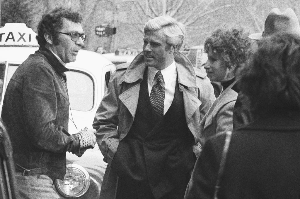 Robert Redford und Barbra Streisand beim Dreh des Kinoklassikers „So wie wir waren“.