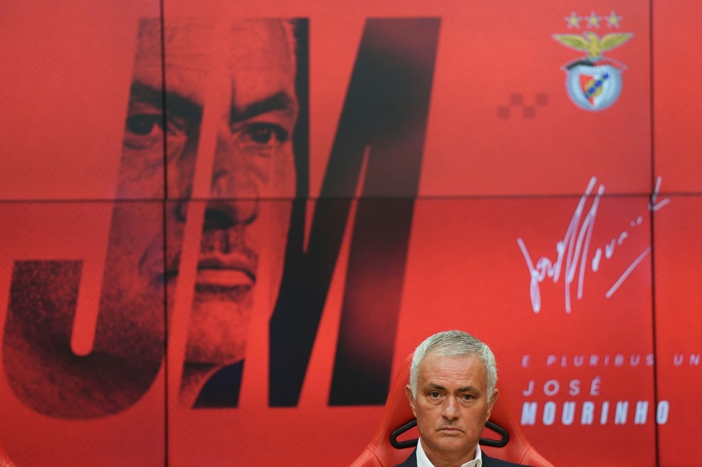 José Mourinho ist neuer Trainer von Benfica Lissabon.