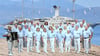 Der Hafenchor aus der Partnerstadt Datteln hat sich zum Kartoffelfest in Genthin angesagt. 