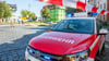 Gasgeruch am Naumburger Barbaraplatz:  Polizei, Feuerwehr und Servicegesellschaft  waren vor Ort.