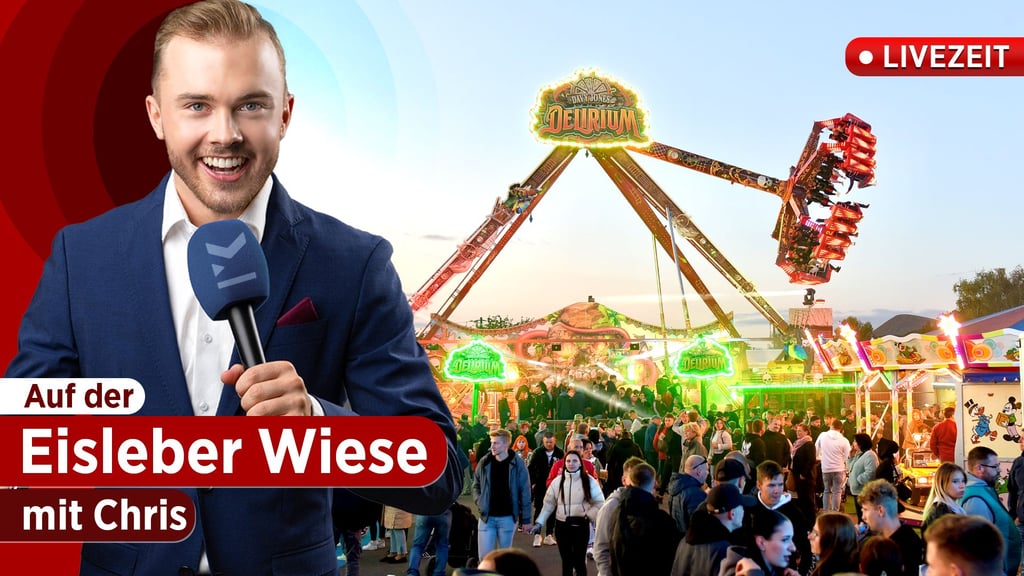 Auch 2025 wird wieder das größte Volksfest in Mitteldeutschland gefeiert: die Eisleber Wiese.