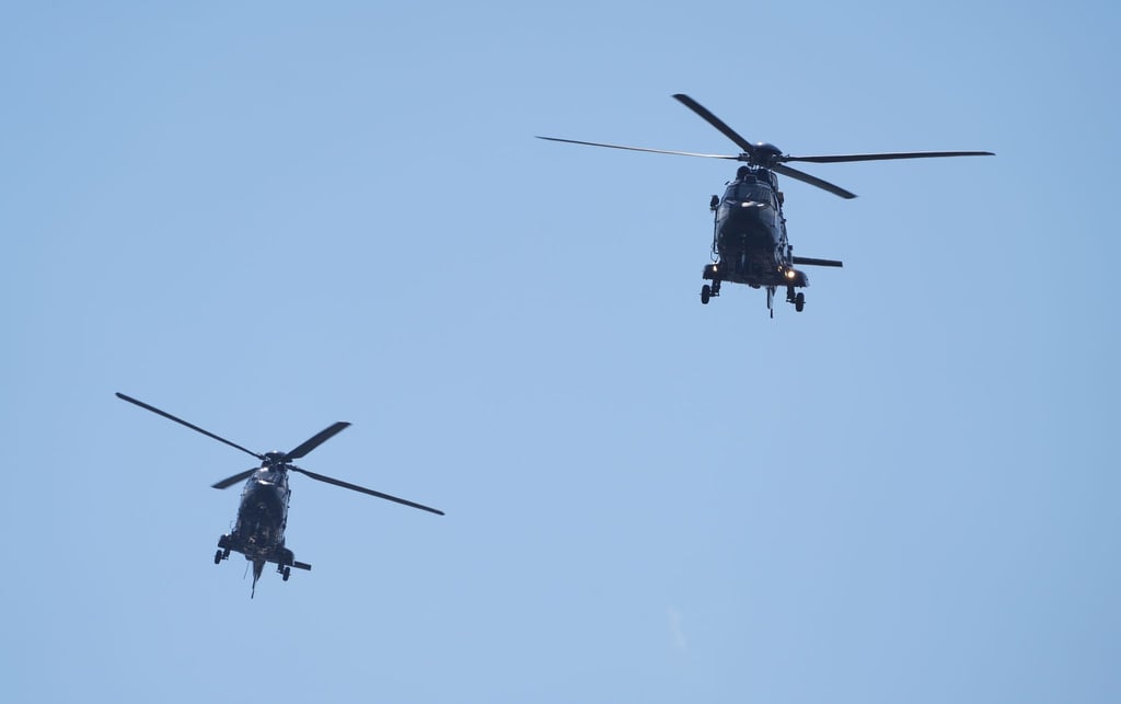 Hubschrauber-Piloten der Polizei werden in der kommenden Woche durch Deutschland fliegen. (Illustration)