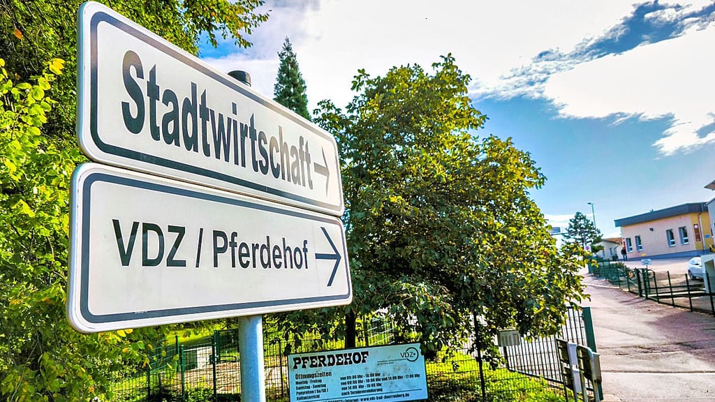 Eingang der Stadtwirtschaft Bad Dürrenberg