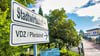 Eingang der Stadtwirtschaft Bad Dürrenberg