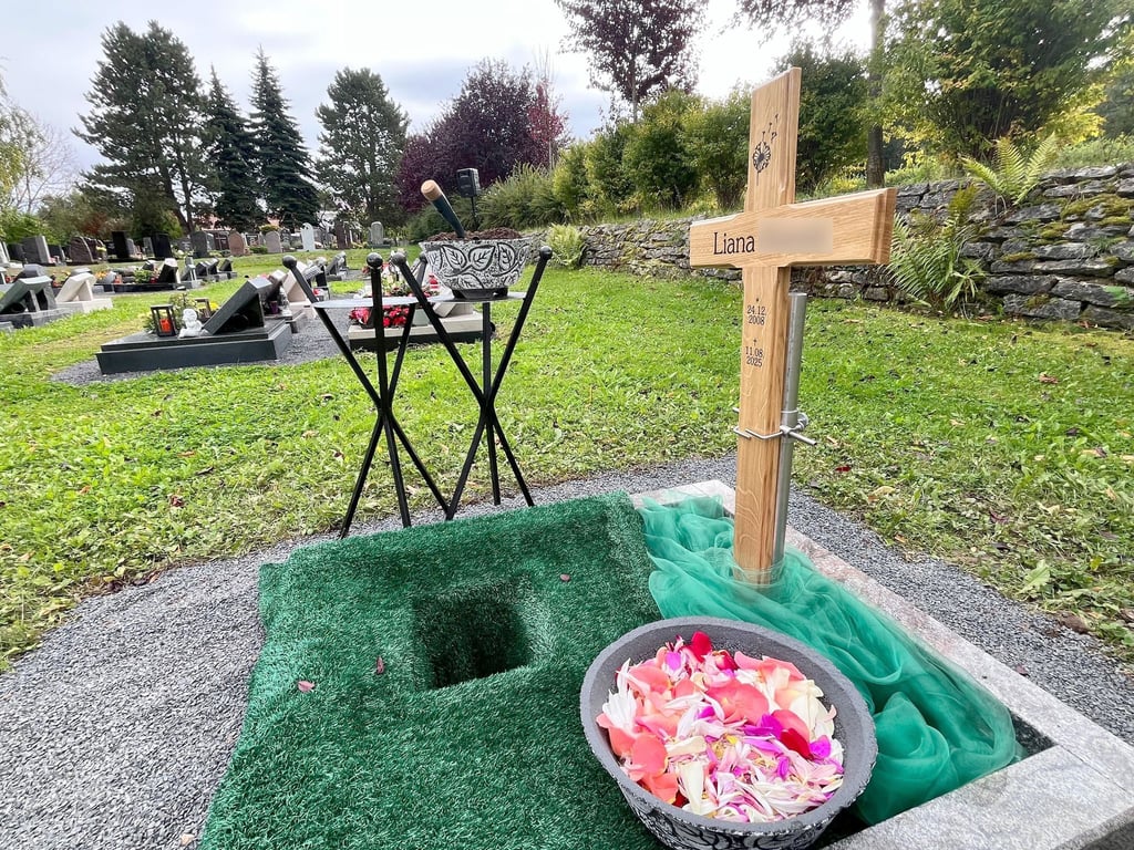 Die in Friedland mutmaßlich getötete Liana wurde auf dem Friedhof in Heilgenstadt beigesetzt.
