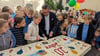 Zum 20. Geburtstag der Dreisprachigen Internationalen Grundschule Magdeburg gab es nicht nur eine Riesentorte.