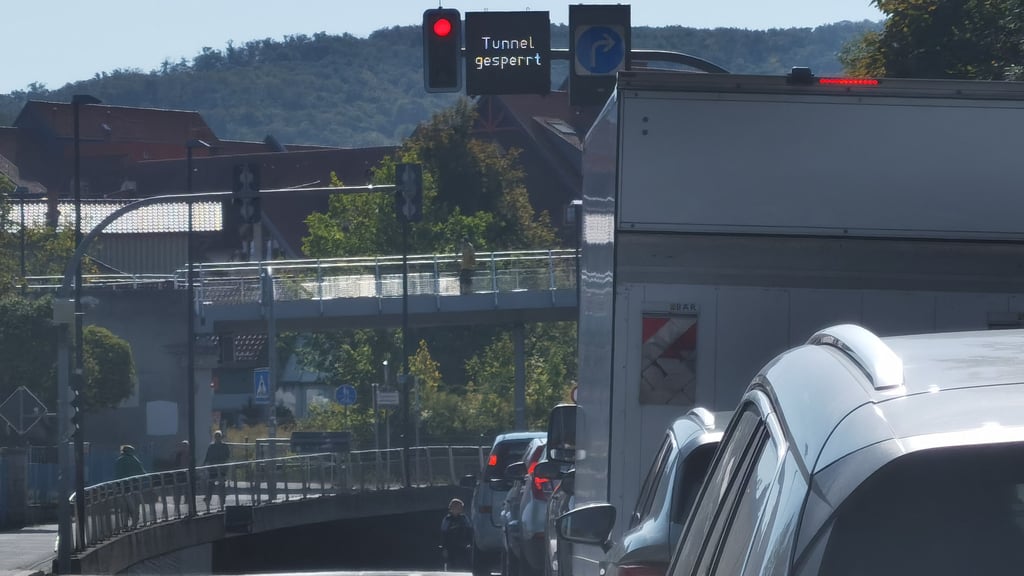 Der Altstadtkreisel in Wernigerode war am Freitag, 19. September, gesperrt.