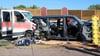 Unfall mit mehreren Verletzten auf der A9 bei Leipzig.