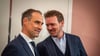 Oliver mintzlaff hier mit Julian Nagelsmann.