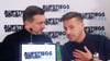 HFC-Sportchef Daniel Meyer (l.) und der Sprecher der Initiative "Aufstiegsreform 2025" sind unzufrieden über das Vorgehen des DFB.