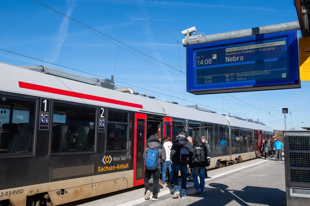 Ab dem 22. September gibt es erneut Einschränkungen auf der Strecke der Unstrutbahn.