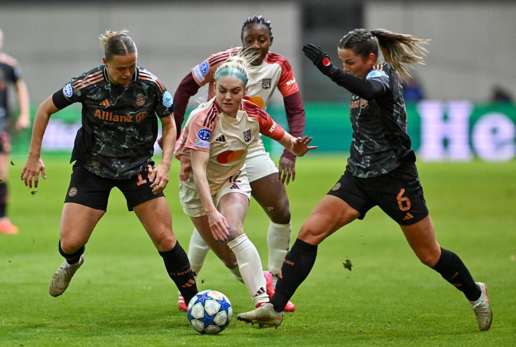 Duell bei der vergangenen Ausgabe der Champions League: Bayern München - Olympique Lyon.