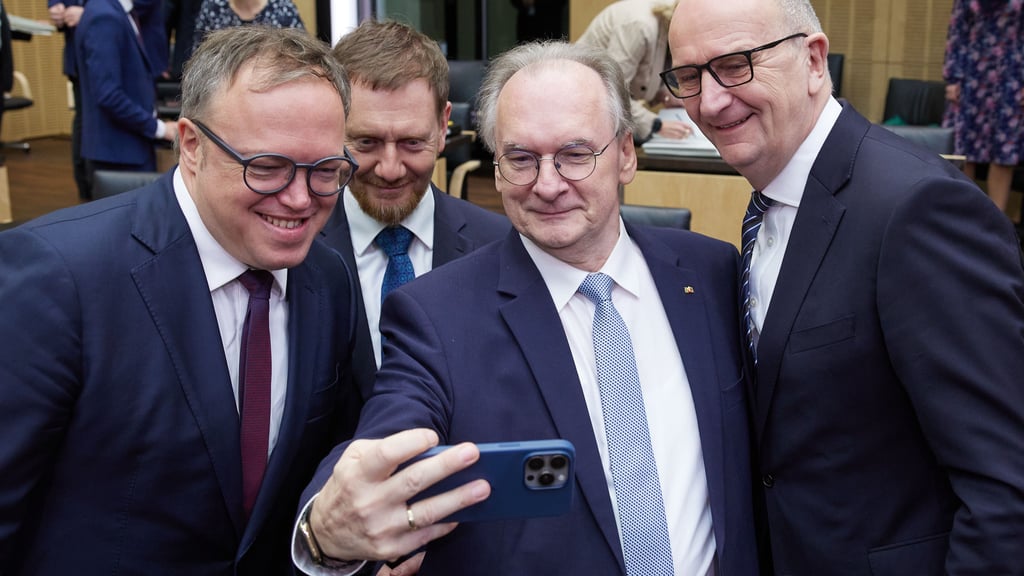 Die ostdeutschen Ministerpräsidenten kamen nicht immer aus dem Osten.